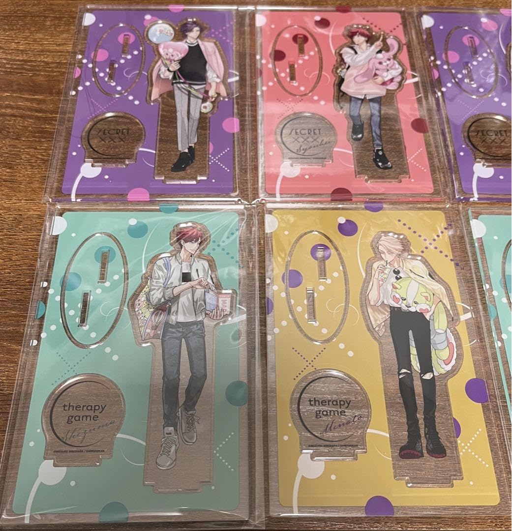 アクリルアートボード「セラピーゲーム」「シークレット×××」日ノ原巡 アクリルアートボード「セラピーゲーム」「シークレット×××」日ノ原巡